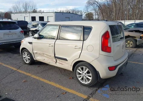 2013 Kia Soul + from USA, damaged, VIN KNDJT2A64D7758432